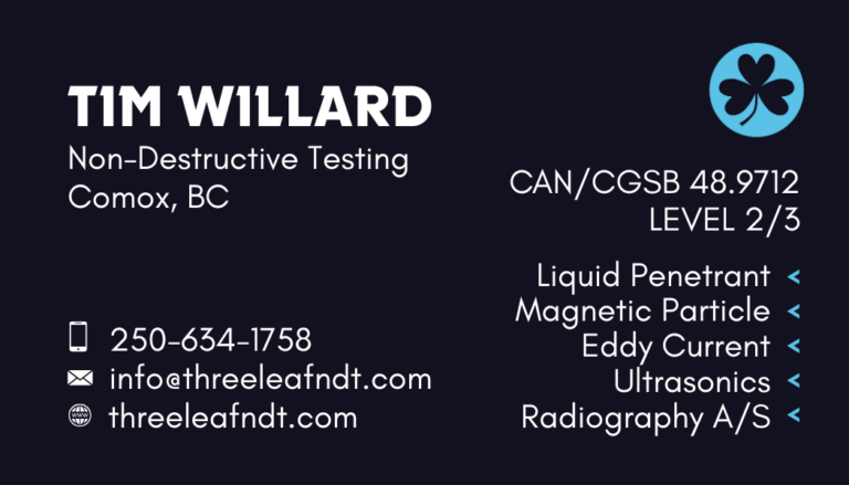 3 LEAF NDT BusinessCard Front new v1 768x439