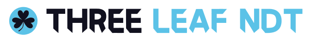 Three Leaf NDT White Logo